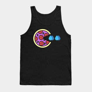 PURPLE PIZZA WATER DROP TEXTURE Tank Top